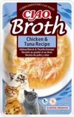 CIAO Broth Kip & Tonijn Kat - 40gr