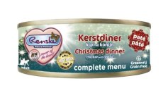 Renske Kat paté - Kerstdiner Kip met Konijn - 70g