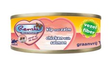 Renske Kat Vezel - Kip met Zalm - 70gr